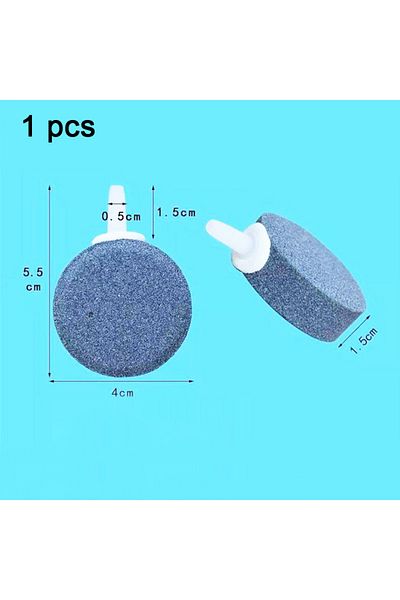 Choice 40mm Aquarium Bubble Stone Aerator Fish Tank Pump Air Stone Disc Hydroponic Oxygen Plate Air Pump...
