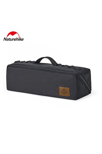 Naturehike Black Camping Storage Bag Multifunctional Outdoor Tool Storage Bag Foldable Storage Box H