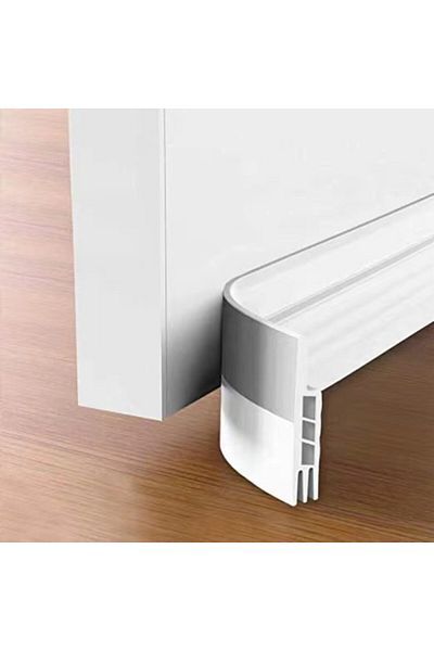 Choice 1m White Door Bottom Seal Strip Under Door Weatherstrip Sealing Strips Draft Stopper Door Seal Anti-