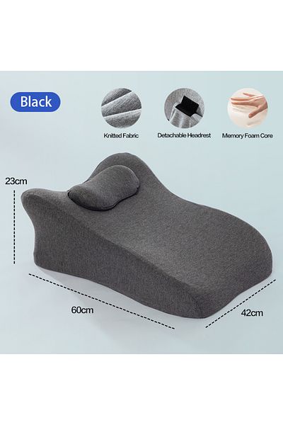 Choice 60x42x23cm Black Lie On The Bed Sleeping Pillow Lie On The Bed Artifact Multifunctional Prone Positi