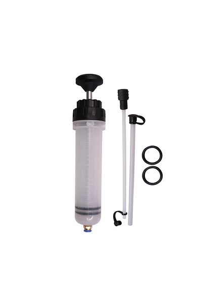 Choice 200cc Car Brake Fluid Oil Extractor Auto Oil Change Syringe With Hose Manual Fuel Suction & Filler F