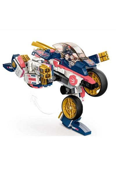 Choice No Box 11092 2024 New Product Phantom Sora's Deformed Mecha Racing Chariot Children's Educational Bu