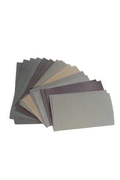 Choice 15Pcs/Set Sandpaper 400 600 3000 800 1000 1200 1500 2000 2500 Grit Sand Paper Water/Dry Sanding P...