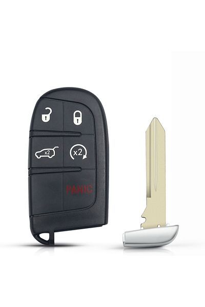 KEYYOU Model 4 For Jeep Renegade Compass Cherokee Dodge Ram 1500 Journey Charger Chrysler 1500 2/3/4