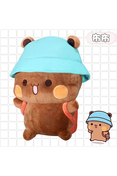 Choice 36-40cm A4 New Bubu And Dudu Panda Plush Cute Cartoon Panda Bear Doll Kawaii Stuffed Soft Pillow Toy