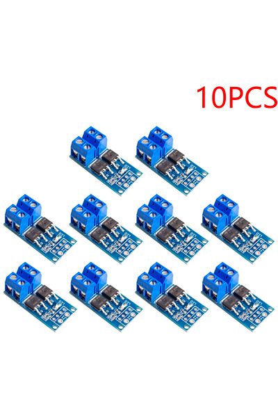 APWIKOGER 10pcs 10-1pc 15a 400w Mosfet Trigger Switch Drive Module Pwm Regulator Panel Dc 5v-36v Electronic Sw