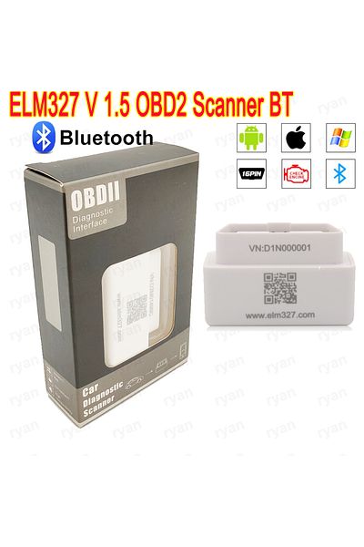 Choice ELM327 Mini V1.5 Bluetooth Detector OBD Bluetooth Car Malfunction Detector OBD2 Car DiagnosticToo...