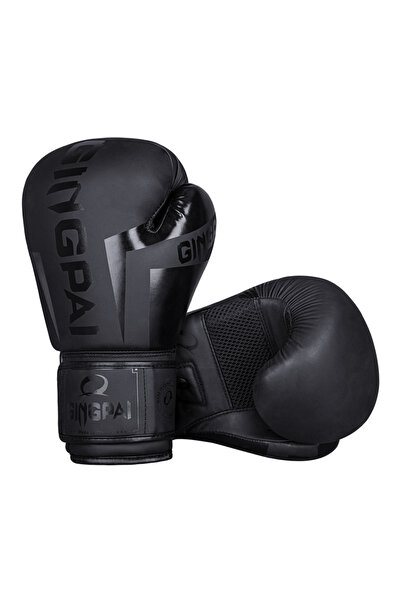 Choice قفازات ملاكمة رقم 1 سوداء بالكامل 6/8/10/12 أونصة للأطفال والنساء والر...