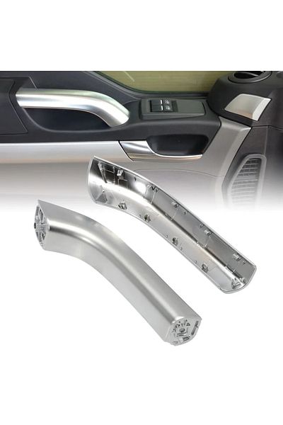 Choice Door Handle Door Opener Inner Door Handle Driver Side Chrome Interior Silver Front Left for M-A-N...