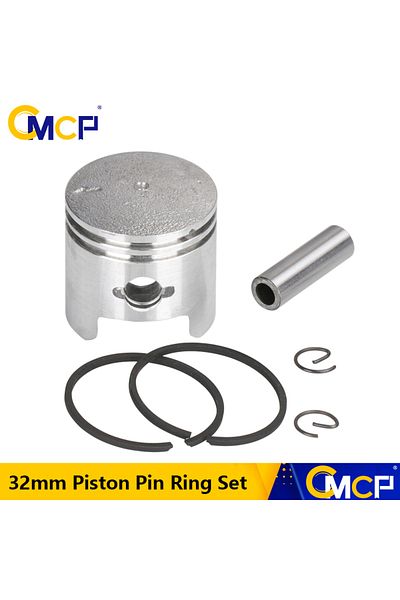 Choice 4pcs Set Cmcp 32mm Chainsaw Piston Kit Fit For 1e32f 32f 23cc 2 Stroke Chainsaw Spare Parts Grass Tr