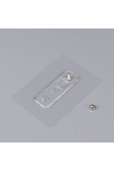 JETTING 5Pcs No-punch Screw Sticker Strong Non-marking Hangers Nail-free Hooks Sticky Hooks Load-bearing ...