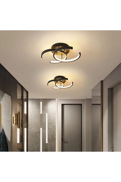 COOINJOY Black Changeable Ydg-1905 Nordic Ceiling Lighting Chandelier For Living Room Modern Decoration Acryl