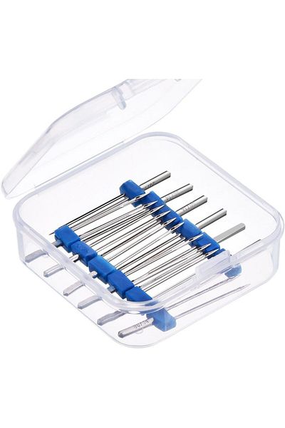 Choice 9pcs 9pcs Sewing Machine Needles Double Twin Needles 2.0/90 3.0/90 4.0/90 Sewing Needles For Most Ho