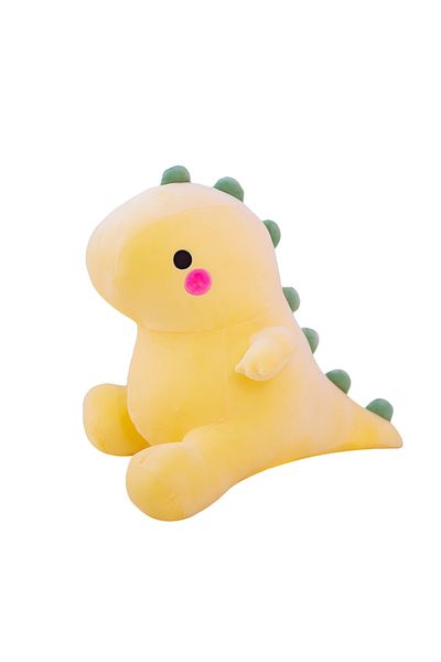 Choice 25cm Yellow 25cm Lovely Dinosaur Plush Toys Super Soft Cartoon Stuffed Animal Dino Dolls For Kids Ba
