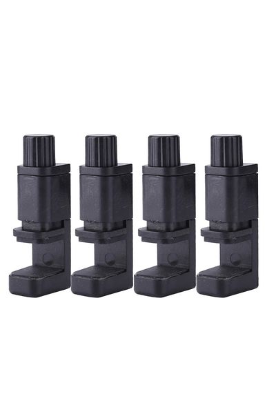 ALLOYSEED 4pcs Plastic 4pcs Universal Fixture Clamp Holder Adjustable Lcd Screen Fixing Fixture Clip Plastic M