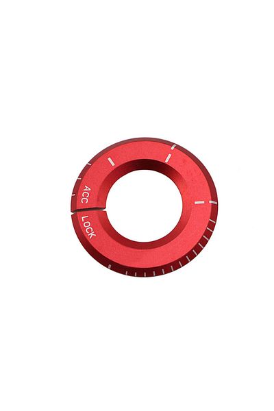 Choice Red Car Ignition Button Key Ring Hole Circle Sticker For Mercedes Benz A C Class Gla Cla Glc W205 W2