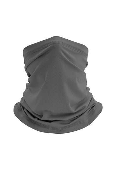 Choice Gray Outdoor Breathable Sunscreen Breathable Ice Silk Sports Bandana Neck Scarf Fishing Magic Face T