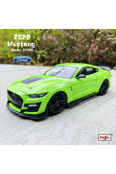 Maisto شيلبي GT500 1:24 نموذج سيارة فورد موستانج شيلبي GT500 الجديدة المصنوعة...