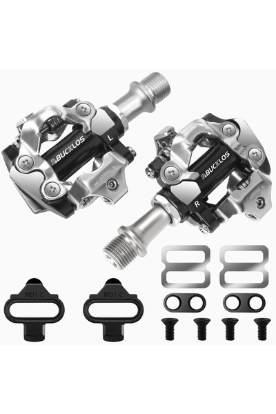 BUCKLOS دواسات PD-M760 للدراجات الجبلية ذات القفل الذاتي لنظام SPD M8100 M910...