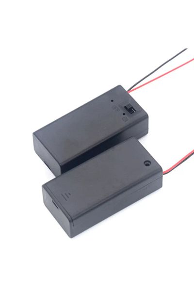 Choice 9V Battery Case Holder Connection Wire Cable With Wire Lead ON/OFF Switch PP3 Box For DIY Power S...