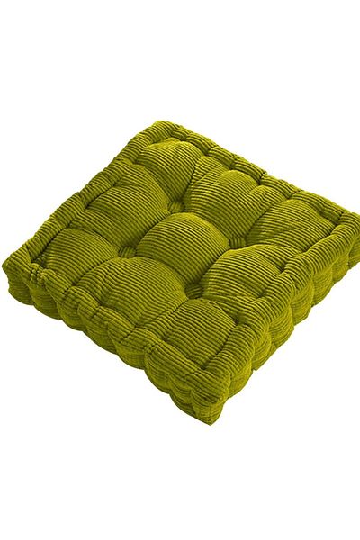 Choice Green Thicken Square Corncob Tatami Seat Office Chair Cushion Soft Sofa For Home Floor Decor Textile