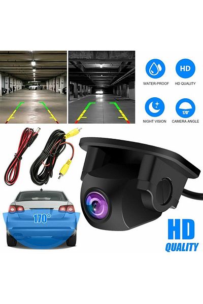 Choice Black Hd 170º Car Rear View Reverse Backup Camera Cmos Night Vision Parking Waterproof