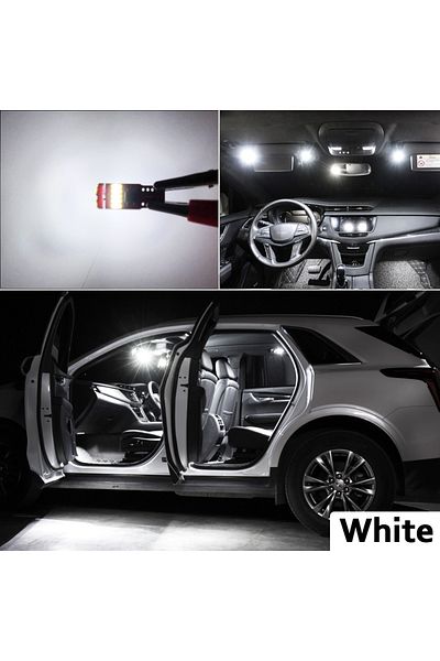 Choice طقم إضاءة داخلية من Canbus LED من Zuorui 7 (18-21) 9p باللون الأبيض لخريطة السيارة الداخلية لسيارة فولكس فاجن جيتا 2 3 4