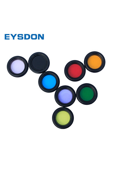 EYSDON مجموعة مرشحات تلسكوب مقاس 1.25 بوصة من Astro Color Filters للتصوير الفوتوغرافي للتلسكوبات الفلكية...
