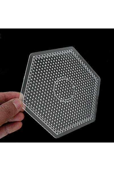 Choice لوحة قوالب شفافة من خرز هاما سداسي الشكل مقاس 5 مم، لوحة فنية بكسلية، ...