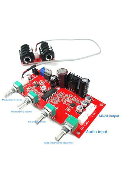 Choice Potentiometers 1 Dc 7v 24v Pt2399 Digital Microphone Amplifier Board Karaoke Plate Reverb Preamplifi