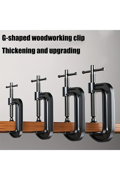 NIUXIANG 4 Inches 6 Inch/4 Inch/1 Inch G-type Clamp Woodworking Clamp Fixture Iron Clamp Strong Clamp Woodwor