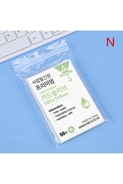 Choice 50 قطعة من أكمام التوت الأزرق لحماية بطاقات الصور من Kpop