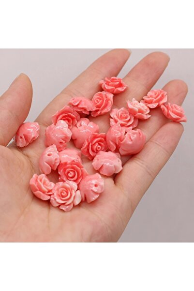 Choice 12 مم - 10 قطع 10 قطع 10 قطع/حزمة 10/11/12/15 مم على شكل زهرة من خرز ا...