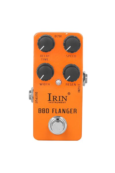 IRIN Rs-08 Rs-08 Bbd Flanger Guitar Effect Pedal Metallic Flanging Timbre Effects True Bypass P