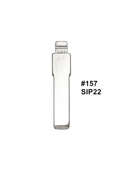 IWOWKEY 10 قطع 157 # SIP22 شفرة مفتاح معدنية غير مقطوعة فارغة قلابة عن بعد لشركة فيات بونتو دوكاتو ستيلو باندا فكرة ...