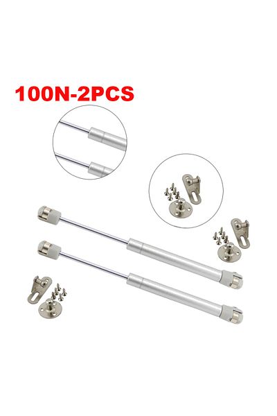Choice 100n 80n/100n 2pc Pneumatic Support Cabinet Hinges Silent Hydraulic Furniture Door Lift Support Stay