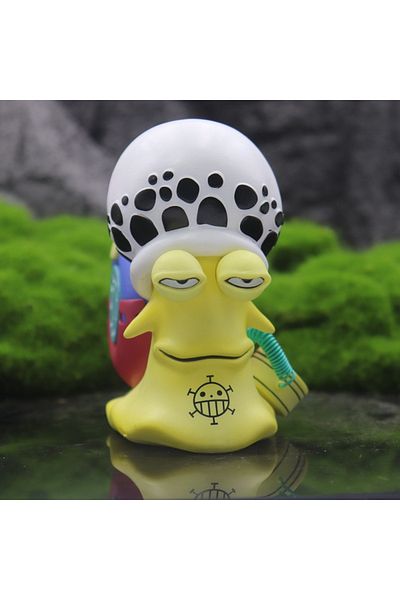 Choice No Box 01 Anime One Piece Den Den Mushi Snail Law Figure Model Toys 12cm
