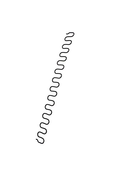 HUXUAN 55cm 1pc 55cm Replacement Sofa Chair Springs, Furniture Spring With Clips Accessories