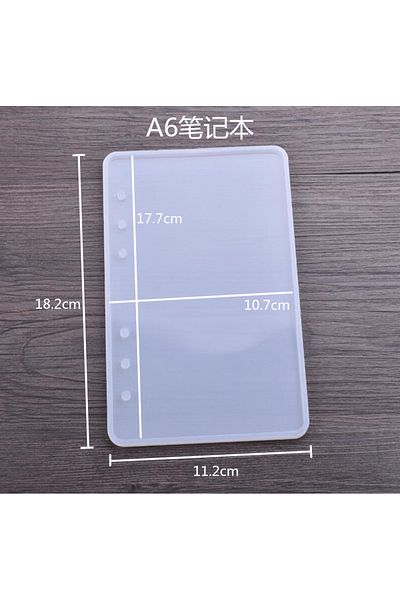 Choice 2 Diy Silicone Crystal Epoxy Notebook Mold B5 A5 A6 A7 High Mirror Cover Mold