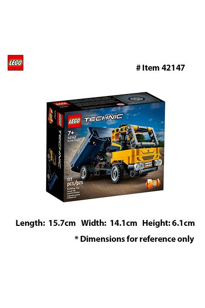 Choice 42147 Lego42147technic Dump Truck, 2in1 Toy Set, Construction Vehicle Model To Excavator Digger,gift