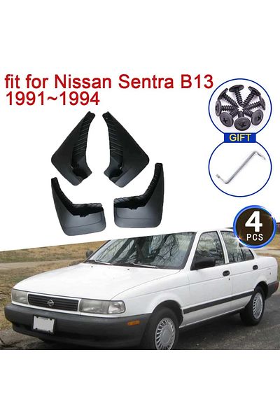 Choice MudGuards for Nissan Sentra B13 Tsuru V16 Sunny 1991~1994 1992 1993 Mud Flaps Splash Front Rear W...