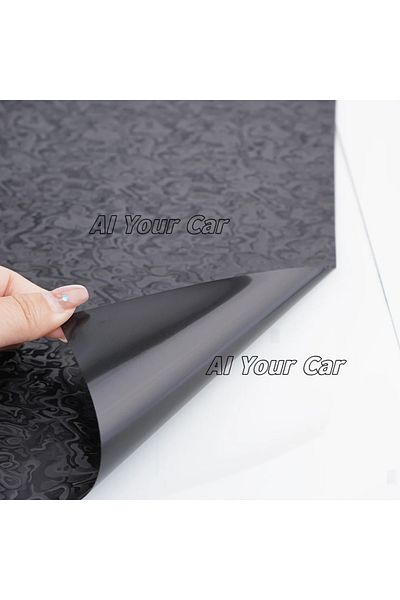 Choice 50cmx3m Ghost Black Carbon Fiber Film Forge Cosmic Sticker Pet Waterproof Motorcycle Modified Film C