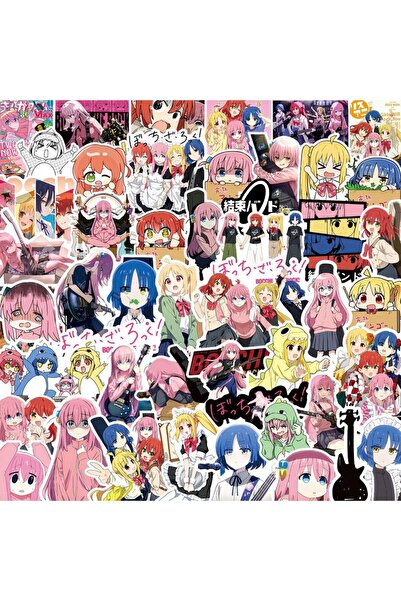 Choice Bandai 75PCS 75Pcs Anime BOCCHI THE ROCK! Stickers Toy for Kids Toy DI...