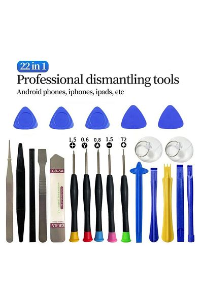 Choice 22 In 1 Universal Phone Repair Tools Kit Set Mobile Phone iPad Laptop Screwdriver Maintenance Kit...