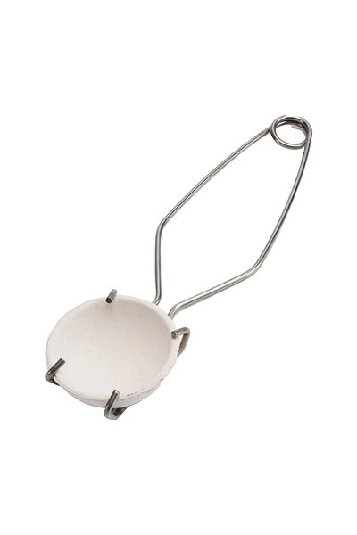 Choice Crucible Pliers 25cm Stainless Steel Crucible Tong Clamp Crucible Pliers White Gold Bowl Melting Gol