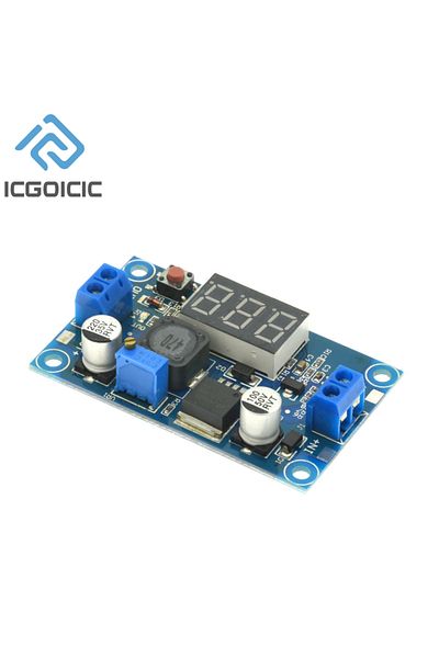 Choice LM2596 DC DC Step Down Converter Voltage Regulator LED Display Voltmeter 4.0~40 to 1.3-37V Buck A...