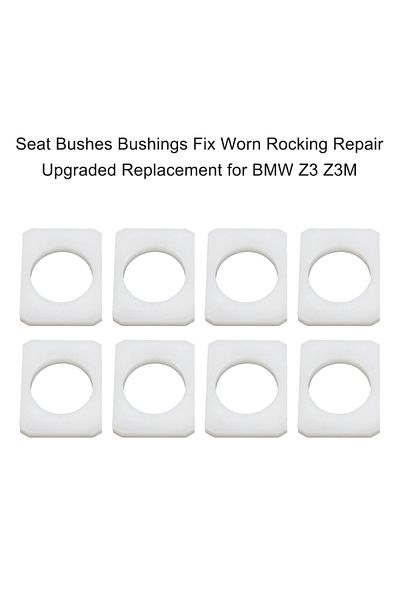 Choice 8 * Seat Bushes Bushings Fix Worn Rocking Repair Upgraded Replacement for BMW Z3 Z3M Rubber Mater...