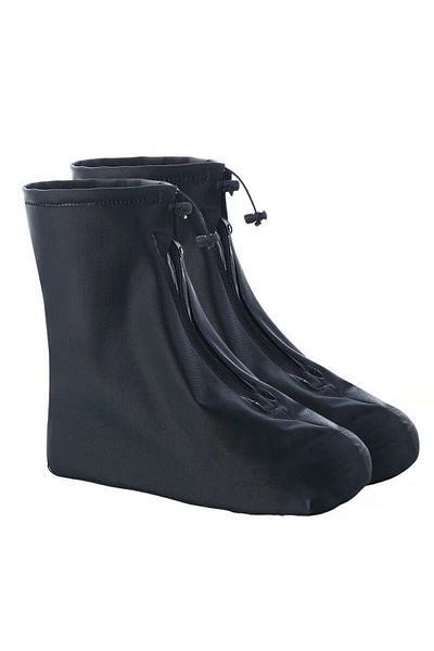 Choice Xxxl Black Men Women Shoes Covers For Rain Flats Ankle Boots Cover Pvc Reusable Non-slip Cover For S