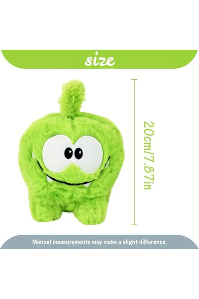 Choice 20cm 1 20cm Cartoon Gaming Cut The Rope Om Nom Stuffed Animal Green Monster Plush Toys Anime Kids To