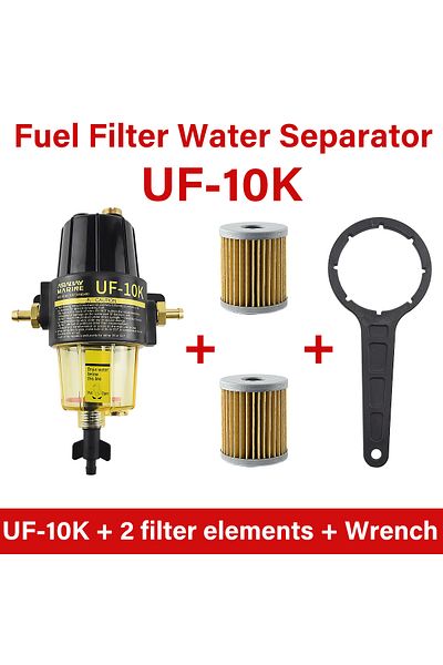 Choice UF-10K Fuel Filter Element Water Separator Assembly Elements UF10K Outboard Motor Boat Engine Hon...